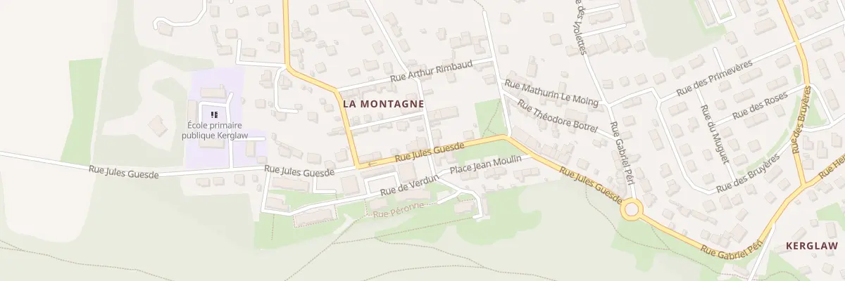 Plan du 27 Rue Jules Guesde à Inzinzac-Lochrist