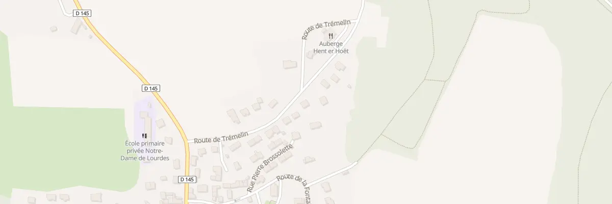 Plan du 19 Rte de Trémelin à Inzinzac-Lochrist