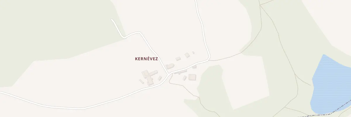 Plan du 17 Kernevez à Peumerit-Quintin