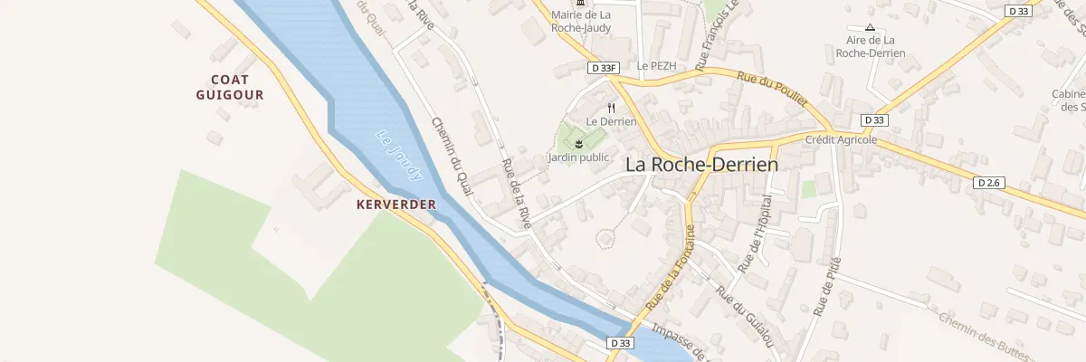 Plan du 10 Rue de la Rive à La Roche-Jaudy