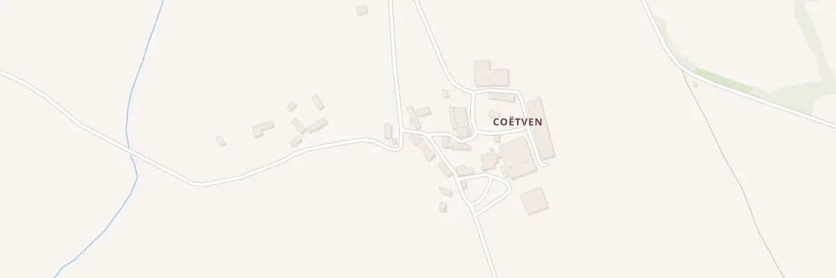 Plan du 1 Coet Even à Ploërdut