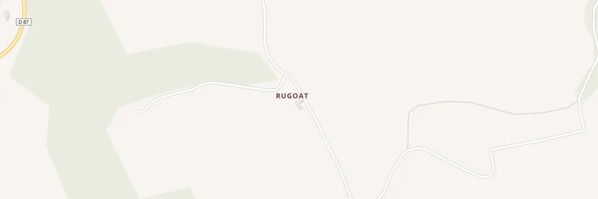 Plan du 5111 Rugoat à Trémargat