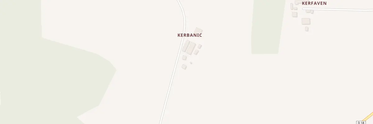 Plan du 5089 Kerbanic à Inguiniel