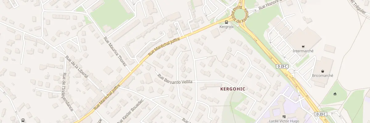 Plan du 4 Rue Lt Marcos Garcia à Hennebont