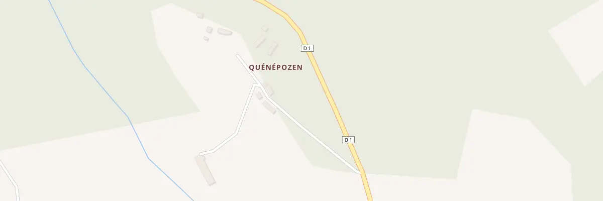 Plan du 1 Quenepozan à Ploërdut