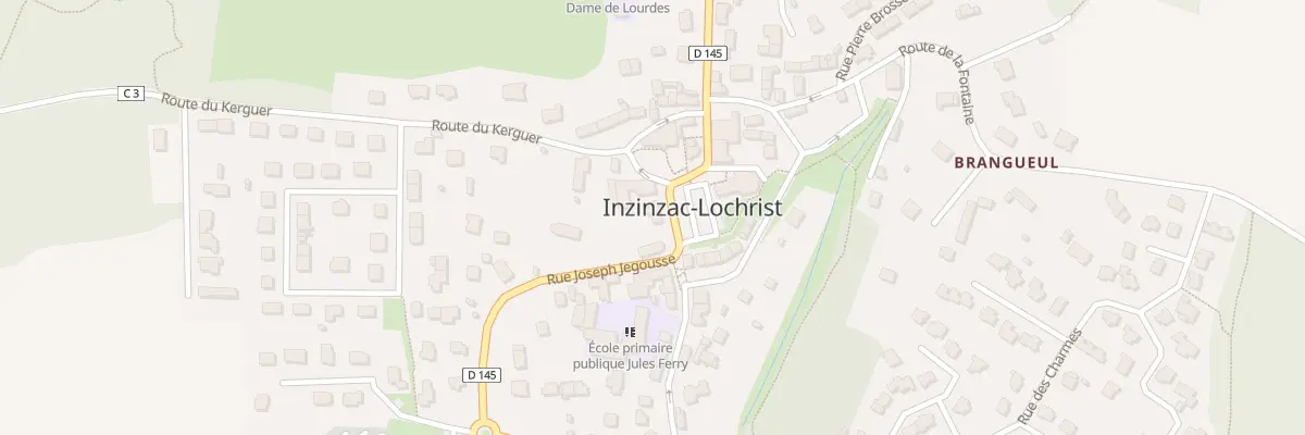 Plan du 5 Pl Charles de Gaulle à Inzinzac-Lochrist