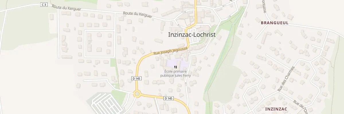 Plan du 15A Rue Joseph Jegousse à Inzinzac-Lochrist
