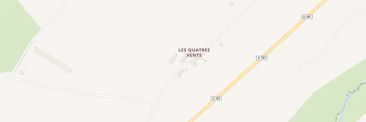 Plan du 5 Les Quatre Vents à Gurunhuel