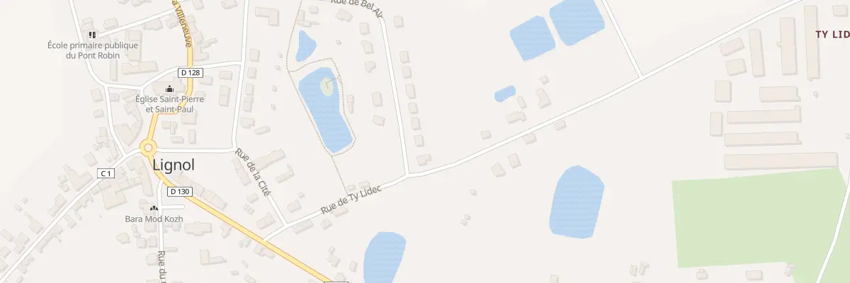 Plan du 18 Rue du Bel Air à Lignol