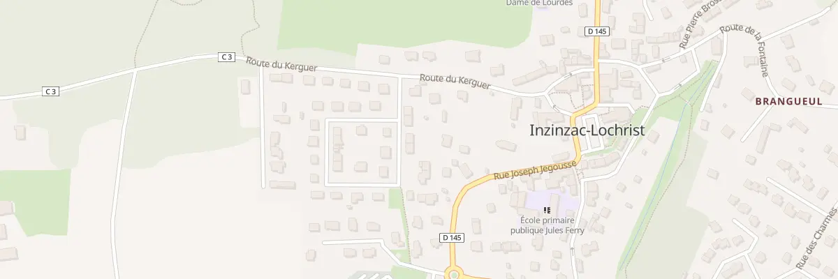 Plan du 31 Cité des Genêts à Inzinzac-Lochrist