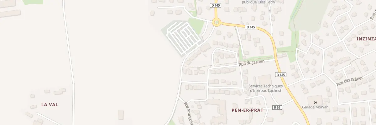 Plan du 7 Rue des Ipomées à Inzinzac-Lochrist