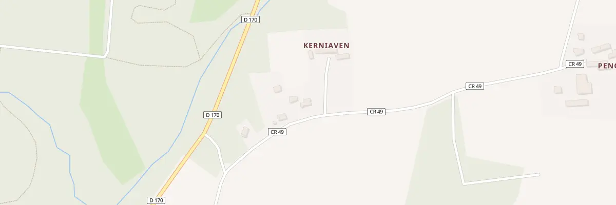 Plan du 9 Kerniaven à Kervignac