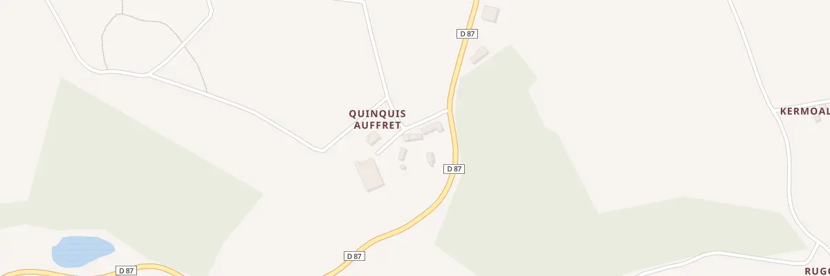 Plan du 5056 Quinquis Auffret à Trémargat