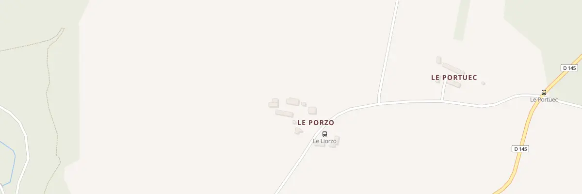 Plan du 5297 Le Liorzo à Lanvaudan