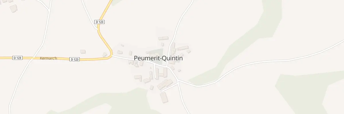 Plan du 41 Le Bourg à Peumerit-Quintin