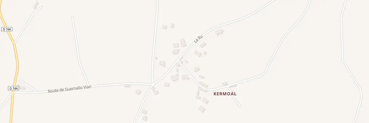 Plan du 5148 Kerhamon à Minihy-Tréguier