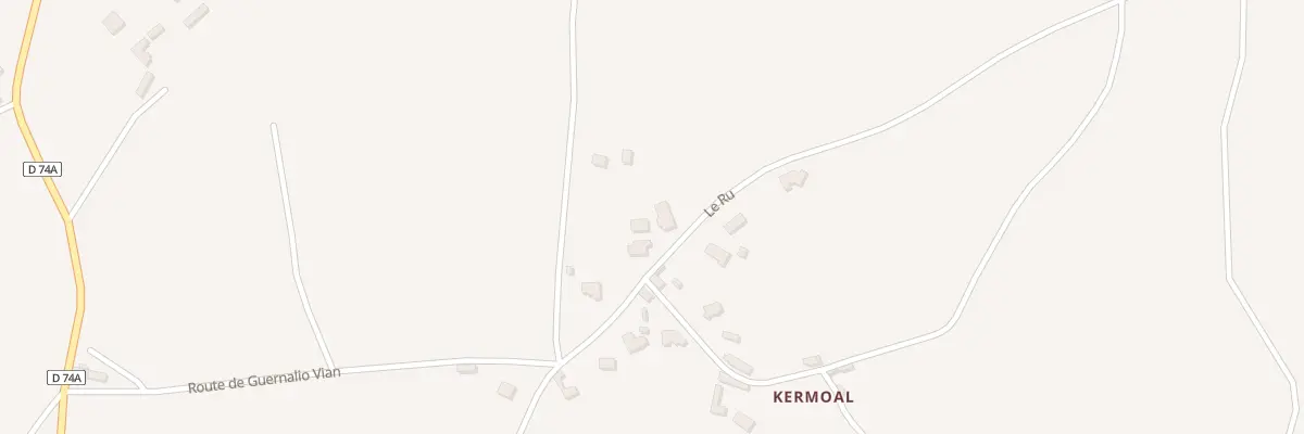 Plan du 5146 Kerhamon à Minihy-Tréguier