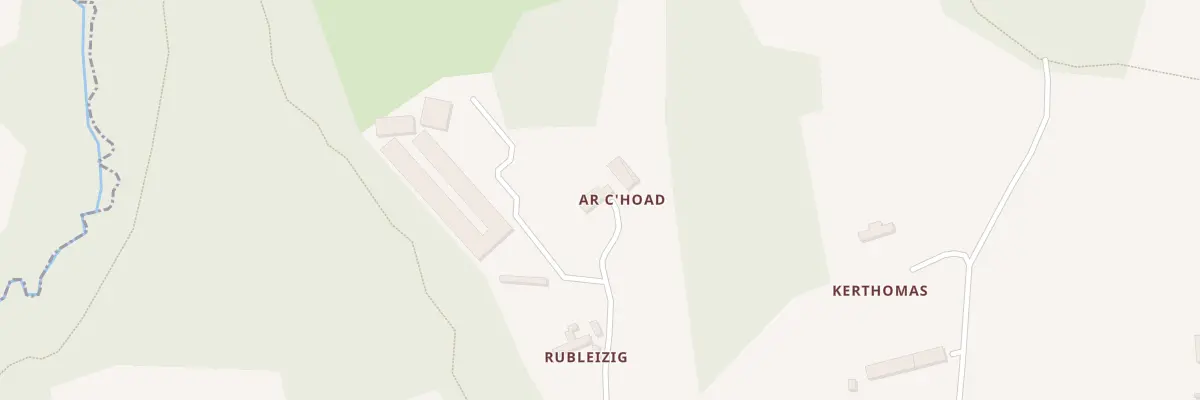 Plan du 5066 Ar Hoat à Coatascorn