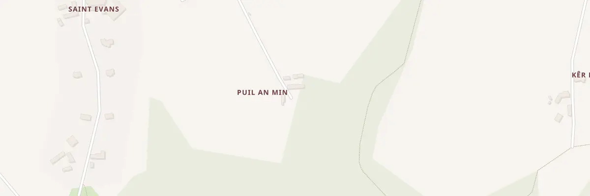 Plan du 1 Puilhou Mein à Bégard