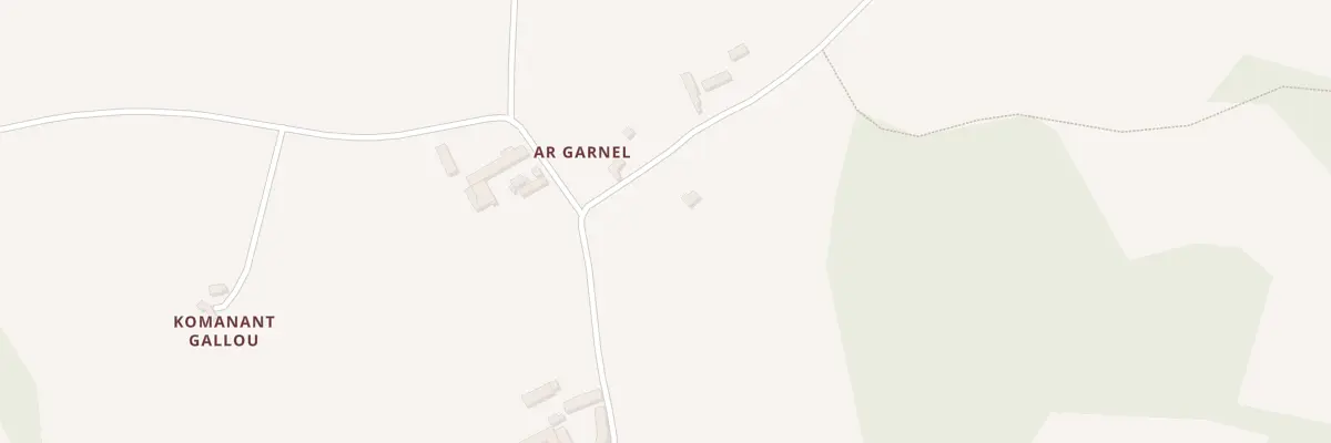 Plan du 29 Garnel à Coatascorn