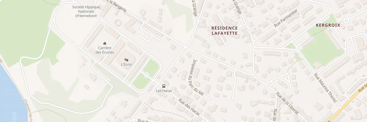 Plan du 18 Rue Victor Hugo à Hennebont