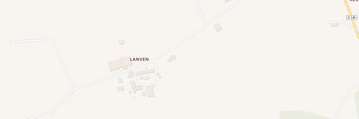 Plan du 5431 Lanven à Inguiniel