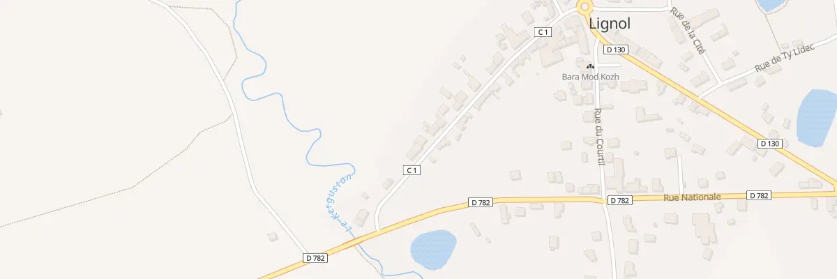 Plan du 29 Rue de la Mairie à Lignol