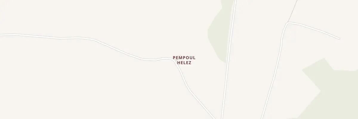 Plan du 2 Pempoul Helez à Peumerit-Quintin
