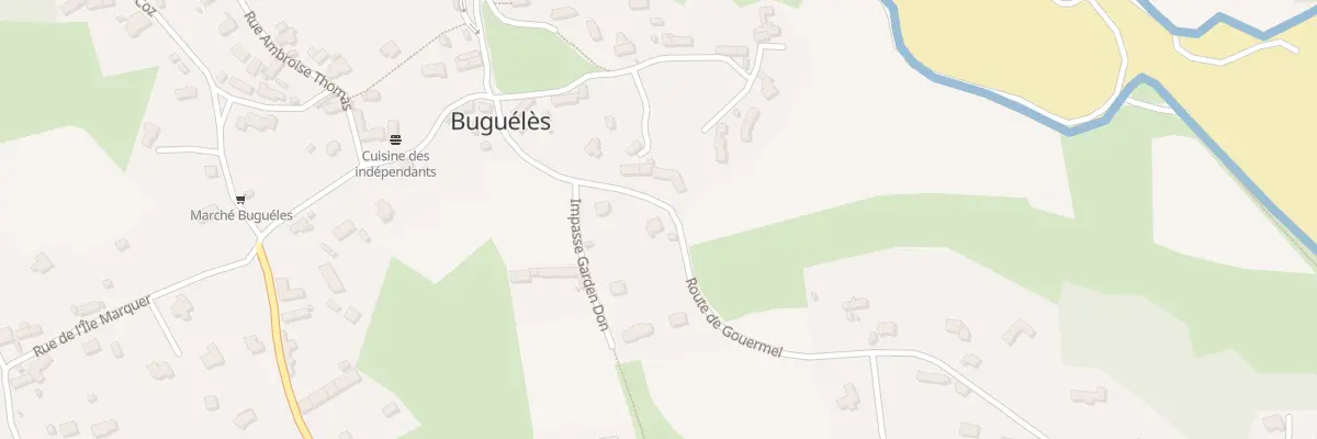 Plan du 8 Rte de Gouermel à Penvénan