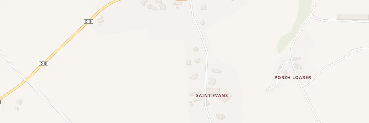 Plan du 4 Sant Evans à Bégard