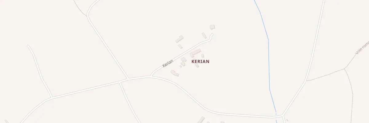 Plan du 4 Kerian à Tréglamus