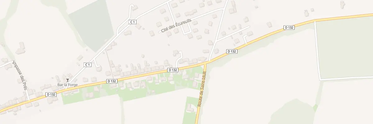 Plan du 43 Rue de la Bellevue à Ploërdut