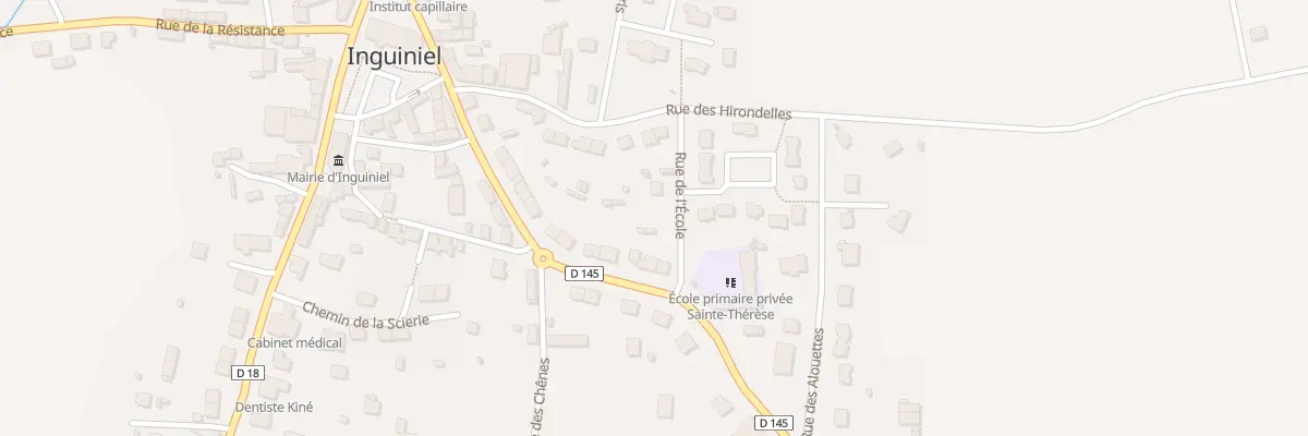 Plan du 3 Rue de l’École à Inguiniel