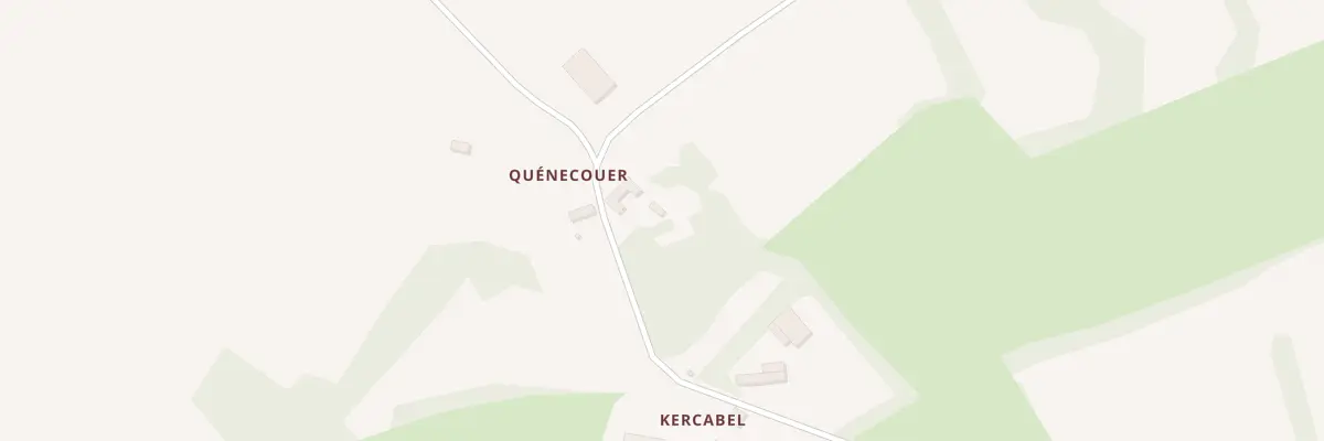 Plan du 5068 Quenecouer à Ploërdut