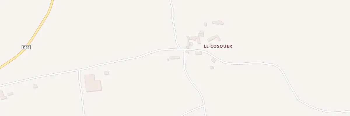 Plan du 5 Le Cosquer à Gurunhuel