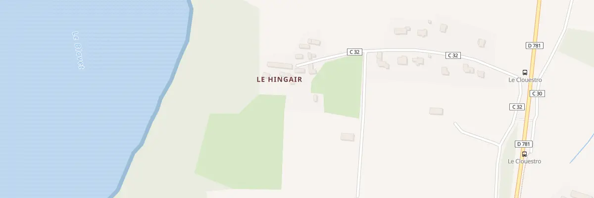 Plan du 23 Le Hingair à Kervignac