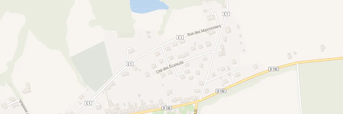 Plan du 12 Cite des Ecureuils à Ploërdut