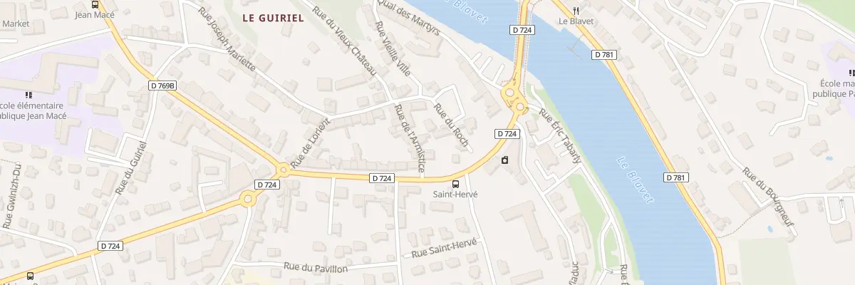 Plan du 4 Rue de l’Armistice à Hennebont