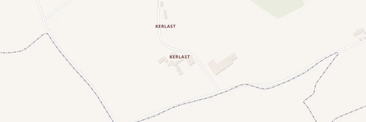 Plan du 5171 Kerlast à Langoat