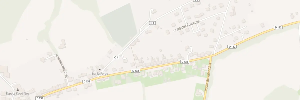 Plan du 19 Rue de la Bellevue à Ploërdut