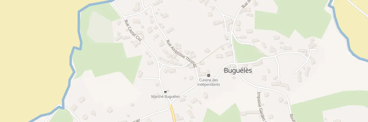 Plan du 4 Rue Castel Coz à Penvénan