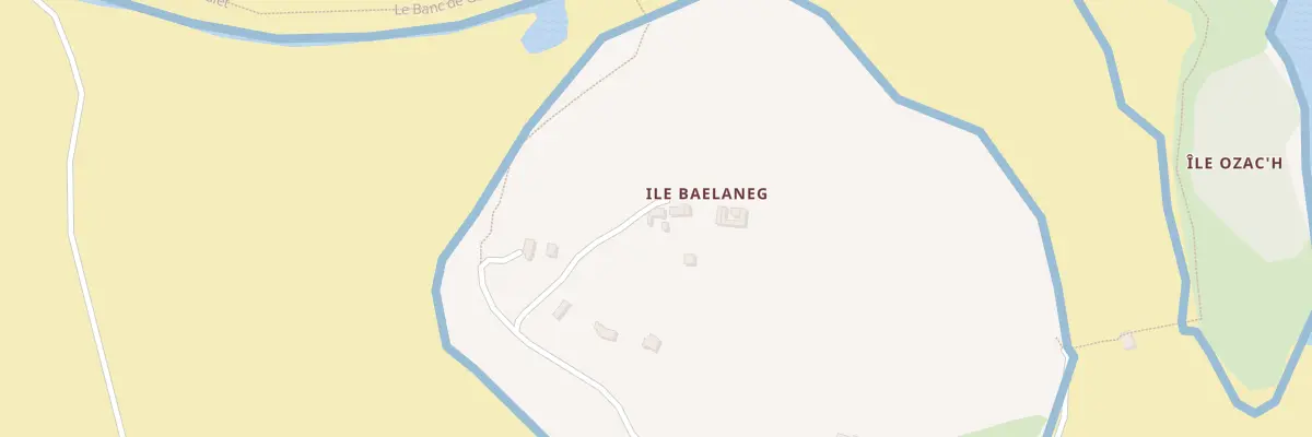 Plan du 7 Île Baelaneg à Penvénan