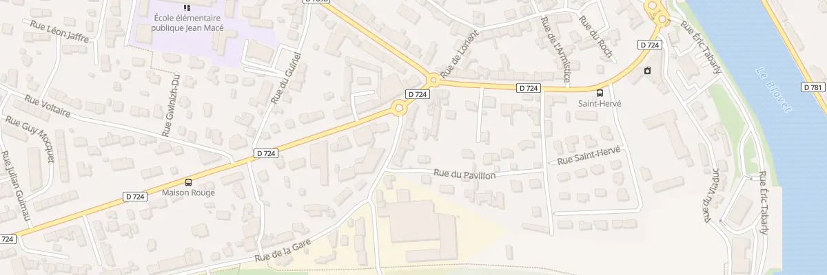 Plan du 3B Rue de la Gare à Hennebont