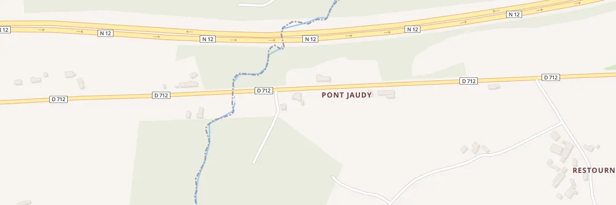 Plan du 7 Pont Jaudy à Tréglamus