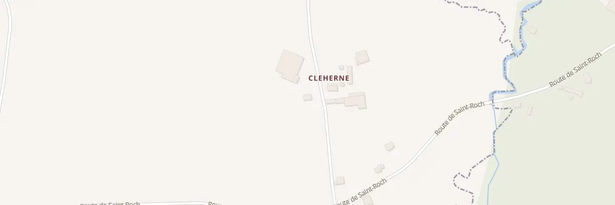 Plan du 175 Cleherne à Calan