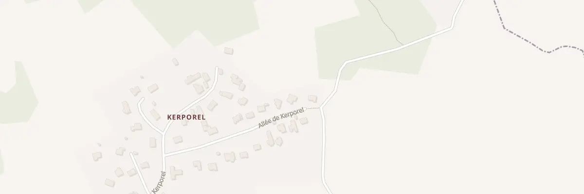 Plan du 11 All de Kerporel à Riantec
