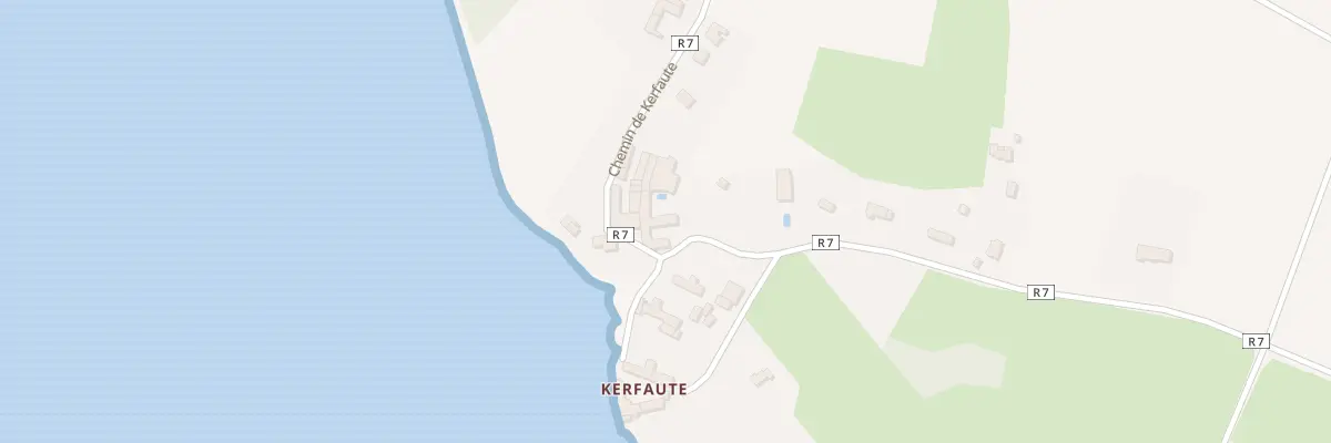 Plan du 16 Kerfaute à Plouhinec
