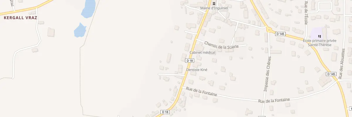 Plan du 26 Rue Louis le Moenic à Inguiniel