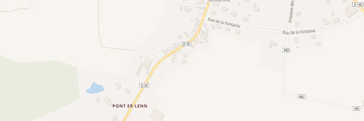 Plan du 33 Rue Louis le Moenic à Inguiniel