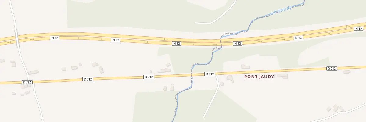 Plan du 5 Pont Jaudy à Pédernec